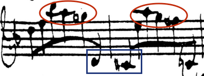 Example 3a: Bach's original