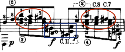 Example 3c: Segovia's additions