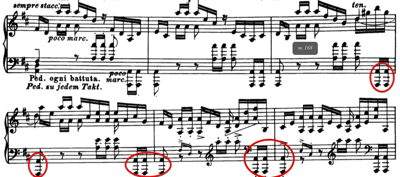 Example 5b: Busoni's score